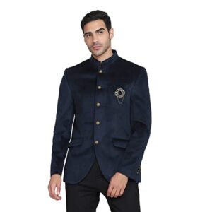 blackberrys Men's Formal Bandhgala Slim Fit Blazer-NL-DO-FRANCO2